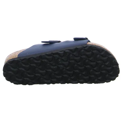 BIRKENSTOCK Bio-Fussbett Blau Lederimitat BIRKENSTOCK Bio-Fussbett Blau Lederimitat