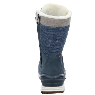 LOWA Snowboots Damen Blau Leder LOWA Snowboots Damen Blau Leder