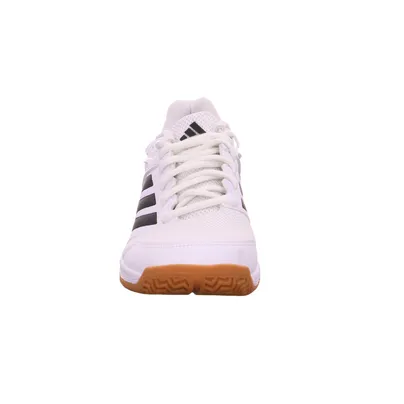 ADIDAS Indoor Freizeitschuh Weiss Lederimitat ADIDAS Indoor Freizeitschuh Weiss Lederimitat