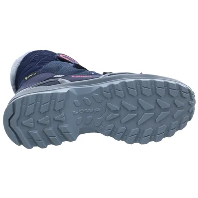 LOWA Winterstiefel Mädchen-Snowboot Membrane Dunkelblau Textil LOWA Winterstiefel Mädchen-Snowboot Membrane Dunkelblau Textil