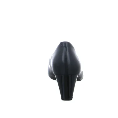 CAPRICE Pumps Schwarz Leder 