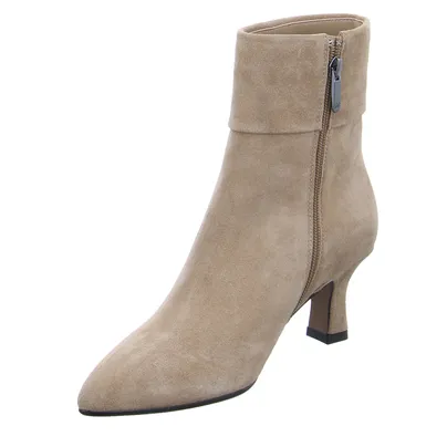 REGARDE LE CIEL Stiefelette Beige Leder 
