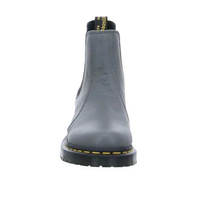 DR. MARTENS Boot Grau Leder DR. MARTENS Boot Grau Leder