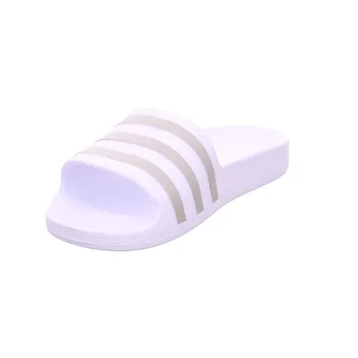 ADIDAS ADILETTE AQUA Badeschuhe unisex Weiss Synthetik ADIDAS ADILETTE AQUA Badeschuhe unisex Weiss Synthetik