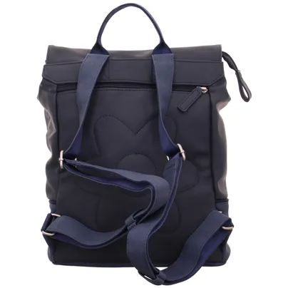 ZWEI Rucksack Blau Lederimitat ZWEI Rucksack Blau Lederimitat