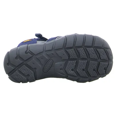 KEEN Mit Zehenschutz Jungen-Sandale Dunkelblau Textil KEEN Mit Zehenschutz Jungen-Sandale Dunkelblau Textil