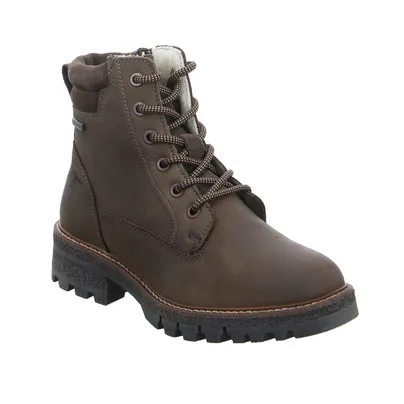 TAMARIS mit Tex-Membrane Boot Braun Leder TAMARIS mit Tex-Membrane Boot Braun Leder