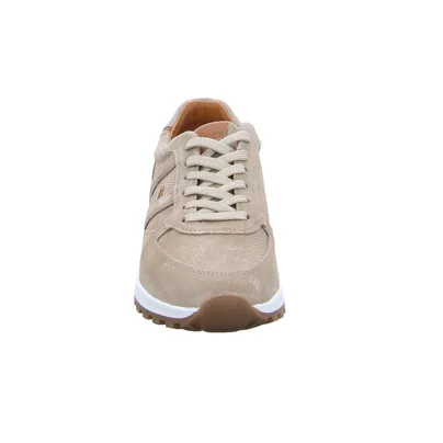 HOLD Halbschuhe Sneaker Taupe Leder 
