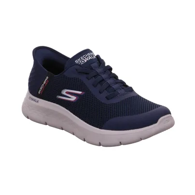 SKECHERS Memory Foam Halbschuhe Sneaker Stoff Blau Synthetik SKECHERS Memory Foam Halbschuhe Sneaker Stoff Blau Synthetik
