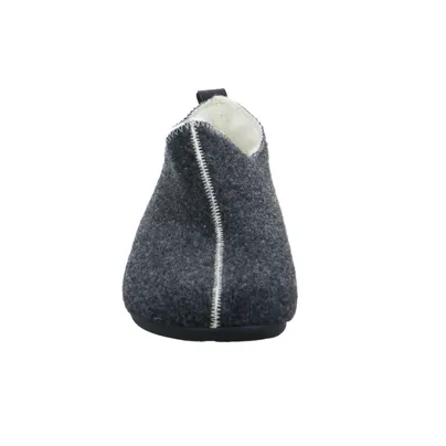 VAN DER LAAN Winter-Hausschuhe Grau Textil VAN DER LAAN Winter-Hausschuhe Grau Textil