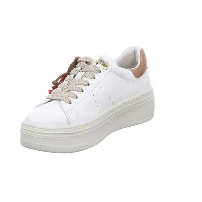 TAMARIS Sneaker Offwhite Leder 