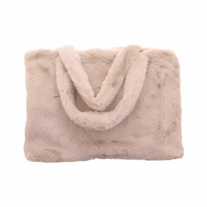 * Wintertasche Beige Textil * Wintertasche Beige Textil