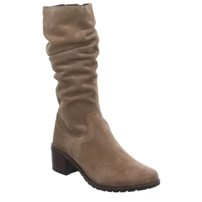 CAPRICE Stiefel Taupe Leder CAPRICE Stiefel Taupe Leder