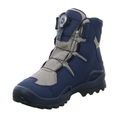 LOWA Winter Stiefel Jungen- Snowboot Membran Navy Textil LOWA Winter Stiefel Jungen- Snowboot Membran Navy Textil