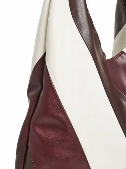 PIECES Beuteltasche Bordeau Lederimitat PIECES Beuteltasche Bordeau Lederimitat