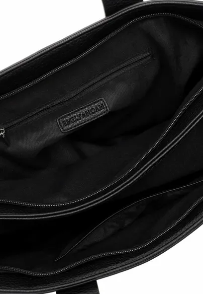 EMILY & NOAH Shopper Schwarz Lederimitat EMILY & NOAH Shopper Schwarz Lederimitat