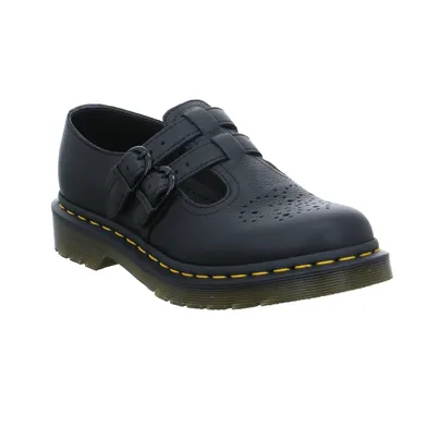 DR. MARTENS Slipper Schwarz Leder DR. MARTENS Slipper Schwarz Leder
