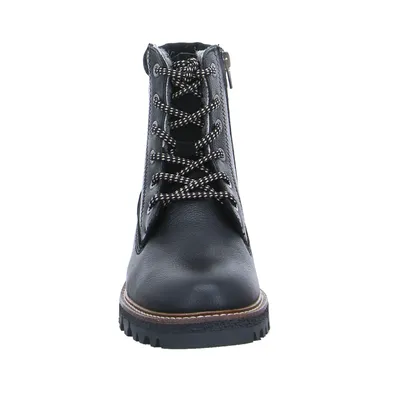 TAMARIS mit Tex-Membrane Boot Schwarz Leder TAMARIS mit Tex-Membrane Boot Schwarz Leder