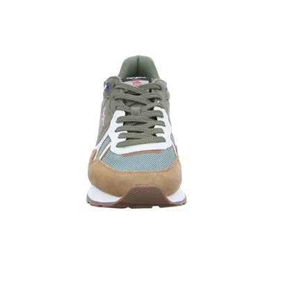 PEPE JEANS Halbschuhe Sneaker Stoff Grün Lederimitat PEPE JEANS Halbschuhe Sneaker Stoff Grün Lederimitat