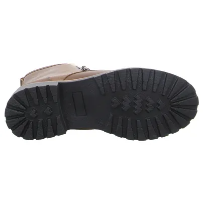 SCHUHENGEL Boot Braun Leder SCHUHENGEL Boot Braun Leder
