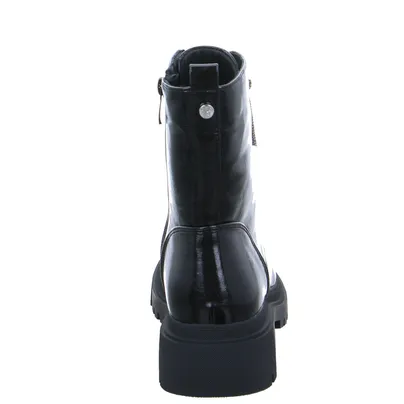 LA STRADA Boot Schwarz Lederimitat LA STRADA Boot Schwarz Lederimitat
