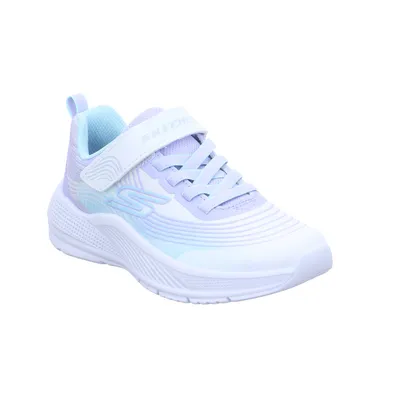 SKECHERS Sneaker Mädchen-Halbschuh Klett Flieder Textil SKECHERS Sneaker Mädchen-Halbschuh Klett Flieder Textil