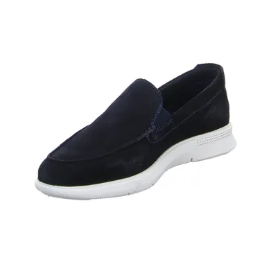 BUGATTI SHOES Halbschuh Blau Leder 