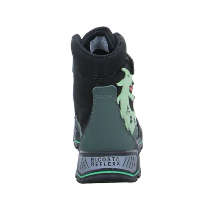 RICOSTA Jungen Schneestiefel Kleinkinder-Snowboot Membran Grün Textil RICOSTA Jungen Schneestiefel Kleinkinder-Snowboot Membran Grün Textil