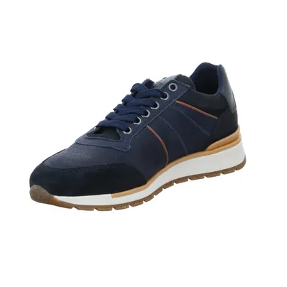 BULLBOXER Halbschuhe Sneaker Blau Leder BULLBOXER Halbschuhe Sneaker Blau Leder