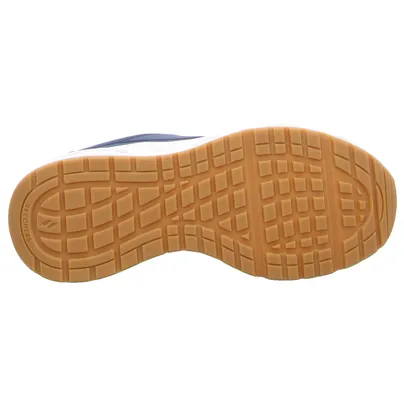 SKECHERS Sneaker Navy Lederimitat 