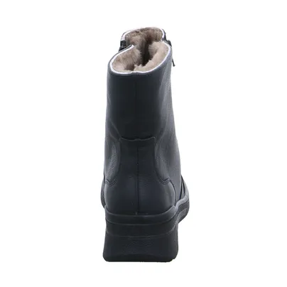 ARA Comfort-Stiefelette Schwarz Leder ARA Comfort-Stiefelette Schwarz Leder