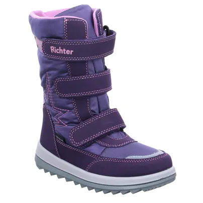 RICHTER Winterstiefel Mädchen-Snowboot Membrane Violette Textil RICHTER Winterstiefel Mädchen-Snowboot Membrane Violette Textil