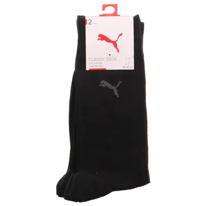 PUMA SOCKEN 2-ER Pack Freizeitsocken Schwarz Textil PUMA SOCKEN 2-ER Pack Freizeitsocken Schwarz Textil
