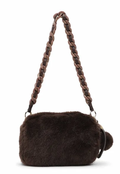 TAMARIS Wintertasche Braun Textil TAMARIS Wintertasche Braun Textil