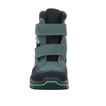 RICOSTA Jungen Schneestiefel Kleinkinder-Snowboot Membran Grün Textil RICOSTA Jungen Schneestiefel Kleinkinder-Snowboot Membran Grün Textil