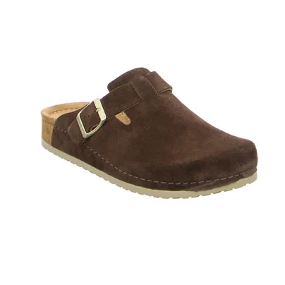 MUBB Pantolette Braun Leder MUBB Pantolette Braun Leder