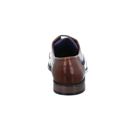 BUGATTI SHOES Halbschuh-City Cognac Leder 