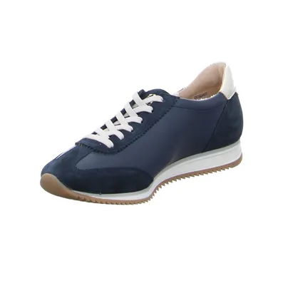PAUL GREEN Sneaker Blau Leder 