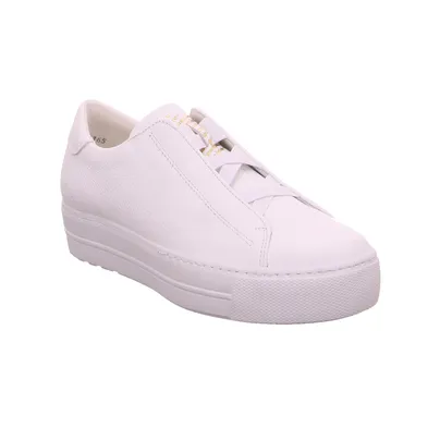 PAUL GREEN Sneaker Weiss Leder 