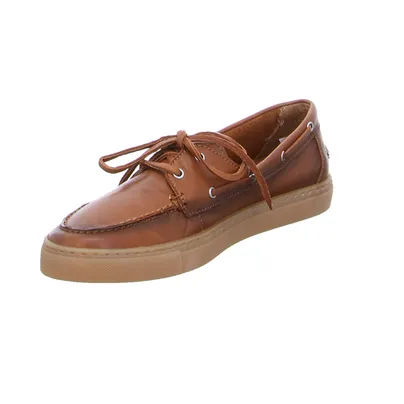 SCHUHENGEL Mokassin Cognac Leder SCHUHENGEL Mokassin Cognac Leder