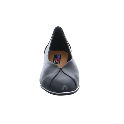 EVERYBODY Ballerina Schwarz Leder EVERYBODY Ballerina Schwarz Leder