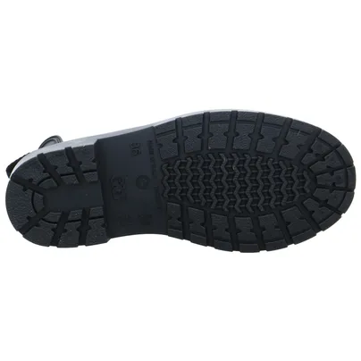 * Damen-Gummistiefel Schwarz Synthetik * Damen-Gummistiefel Schwarz Synthetik
