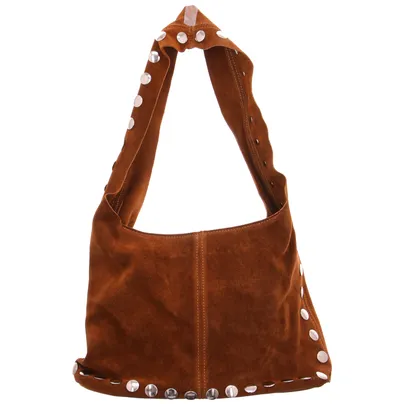 * Beuteltasche Braun Leder * Beuteltasche Braun Leder