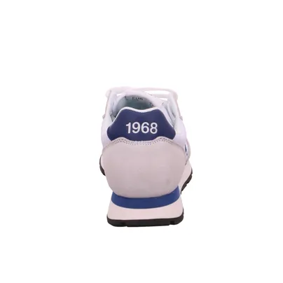 SUN68 Halbschuhe Sneaker Stoff Weiss Textil SUN68 Halbschuhe Sneaker Stoff Weiss Textil