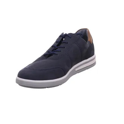 WALDLÄUFER Halbschuhe Sneaker Blau Leder WALDLÄUFER Halbschuhe Sneaker Blau Leder