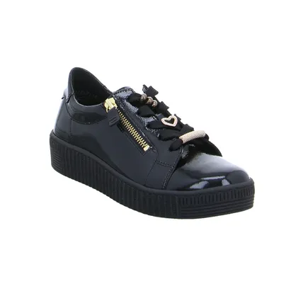GABOR Sneaker Schwarz Leder 