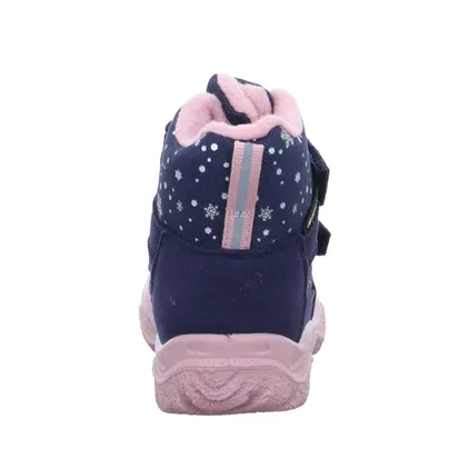 SUPERFIT Baby-Winterstiefel Mädchen Kleinkinder-Snowboot Membran Blau Textil SUPERFIT Baby-Winterstiefel Mädchen Kleinkinder-Snowboot Membran Blau Textil