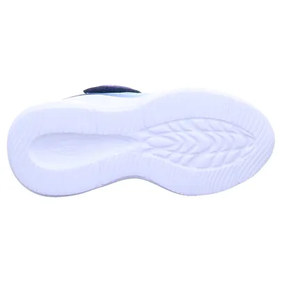 SKECHERS Sneaker Kleinkinder-Halbschuh Klett Navy Textil 