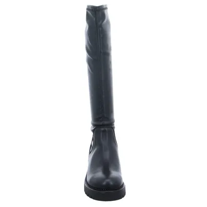 SCHUHENGEL Stiefel Schwarz Leder SCHUHENGEL Stiefel Schwarz Leder