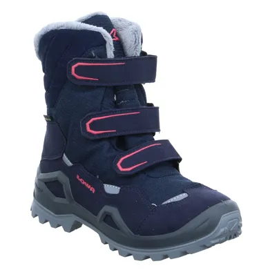 LOWA Winterstiefel Mädchen-Snowboot Membrane Dunkelblau Textil LOWA Winterstiefel Mädchen-Snowboot Membrane Dunkelblau Textil